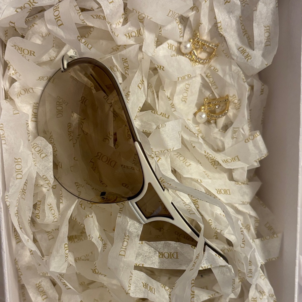 Dior Women's Sunglasses - Gold and Brown